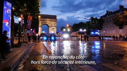 Célébrations de la victoire du PSG: le préfet fait un premier bilan de la soirée