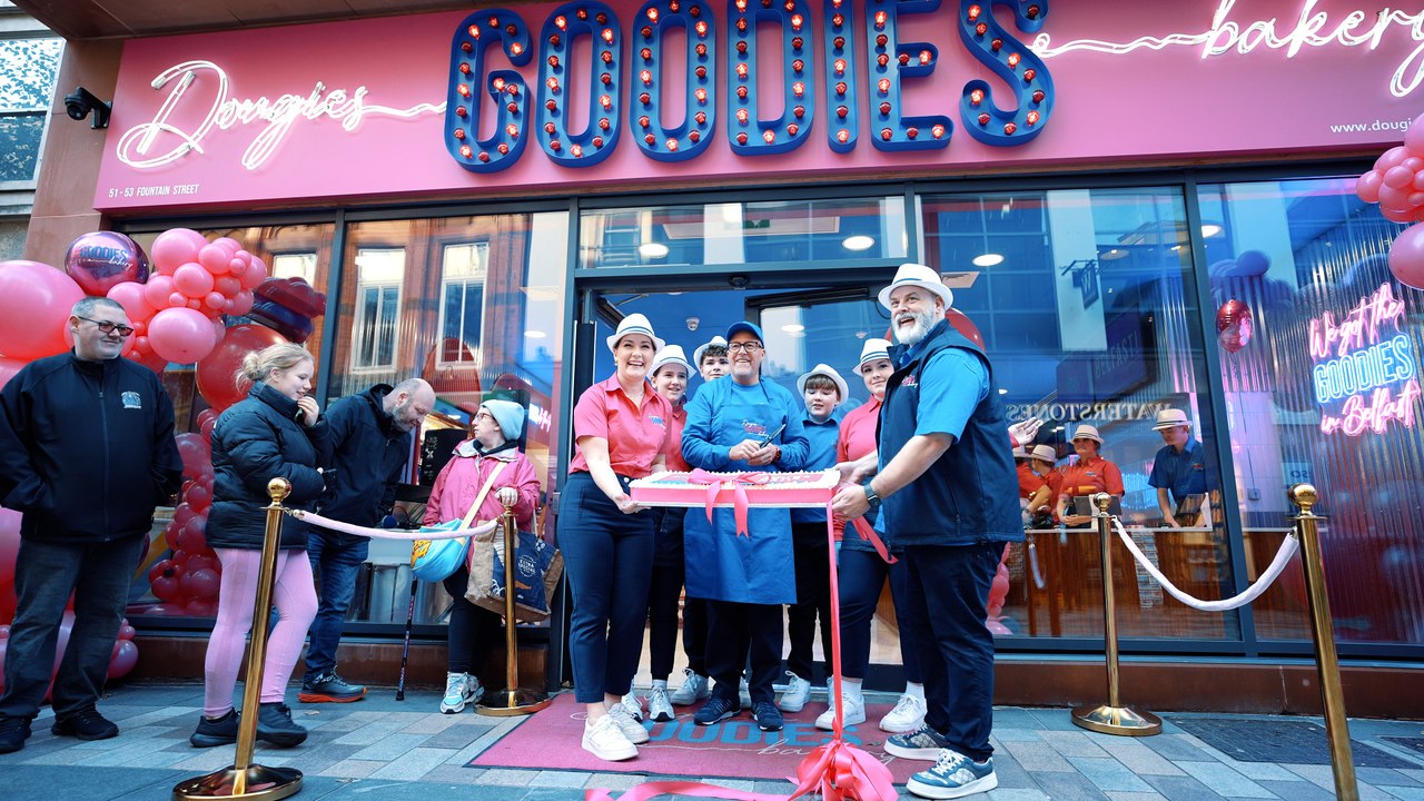 'It was the most expensive birthday cake ever!': The couple behind Northern Ireland’s pink bakery tell the sweet story of Dougie’s Goodies