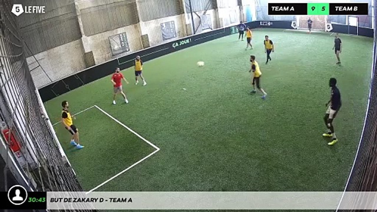 But de Zakary D - Team A