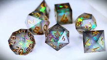 Mage Potion Dice: Handcrafted liquid Core RPG dice