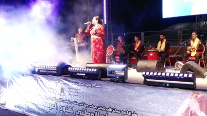 الفنانة رشيدة الفيلالية في تاونات مهرجان العيطة الجبلية 2025 rachida filalia