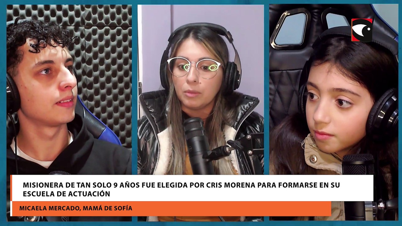 Misionera de tan solo 9 años fue elegida por Cris Morena para formarse en su escuela de actuación