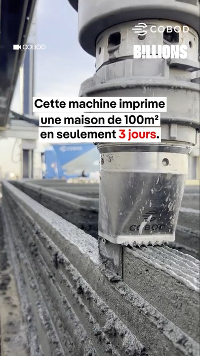 😳 Cette machine imprime des maisons ⁉️