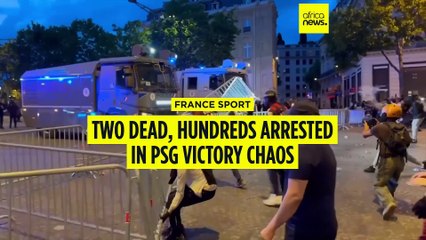 Two dead and hundreds arrested after PSG celebrations