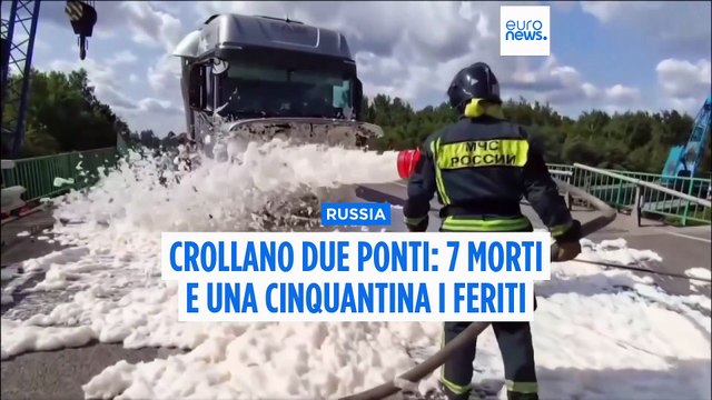 Russia, crollano due ponti al confine con l'Ucraina: 7 morti e 49 feriti, si indaga per terrorismo