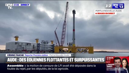 Port-la-Nouvelle dévoile ses nouvelles éoliennes flottantes, ce seront les plus puissantes du monde