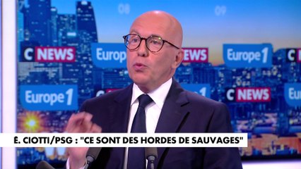 Éric Ciotti : «Il faut que notre société se donne les moyens de sanctionner»
