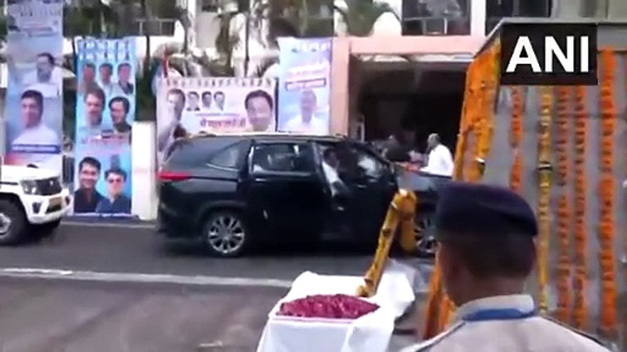Popular leader Rahul Gandhi reached Bhopal Office to Tribute Iron lady Indira Gandhi ji 🔥❤️