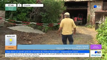 Tisséo réagit après ce trou apparu quartier Bonnefoy