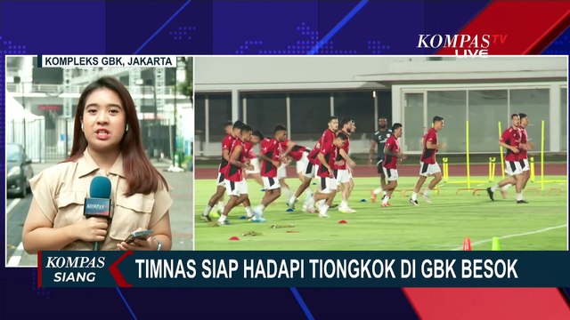 [FULL] Persiapan Jelang Timnas vs Tiongkok di GBK, Kamis 5 Juni 2025, Skuad Garuda Siap Menang!