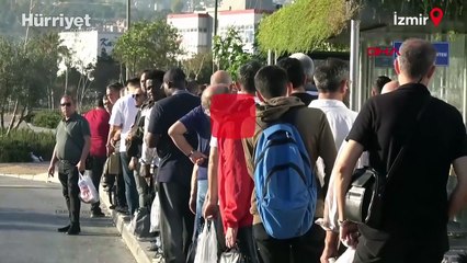 İzmir'de işçilerin grevi 7'nci gününde