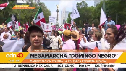 Bajo el lema “Domingo Negro”, colectivos se movilizan en rechazo al proceso de Elección Judicial