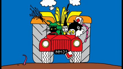 Meg and Mog - Meg's Car