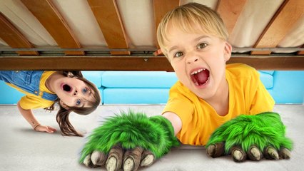 What's Hiding Under the Bed story for kids