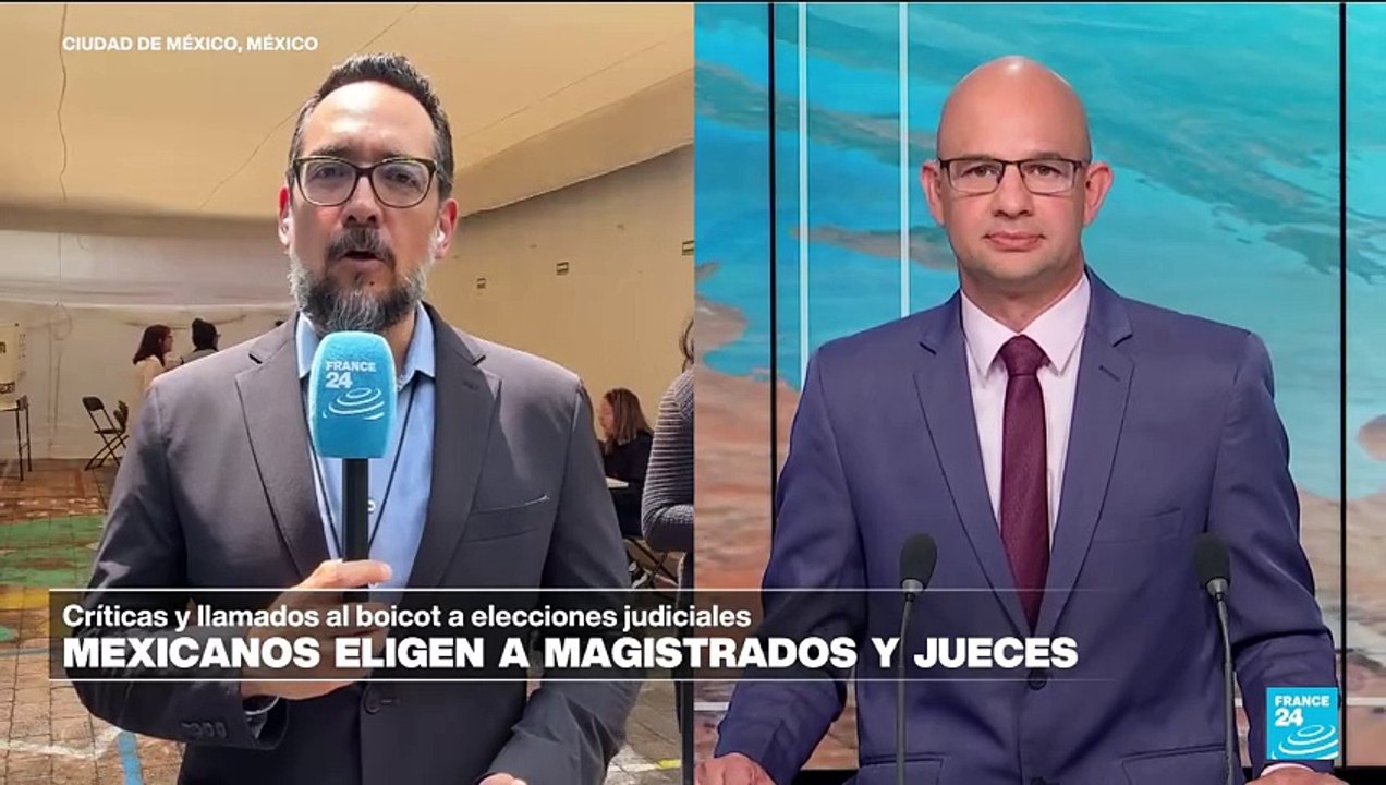 Informe desde CDMX: avanzan elecciones judiciales con baja participación