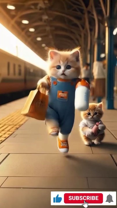 Cute cat enjoying and jumping 🥰❤️