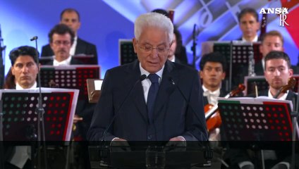 Mattarella: "L'occupazione illegale non e' una misura di sicurezza"