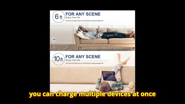 Fast iPhone Charger 2-Pack with Long Cables #gadget #tech #iphone