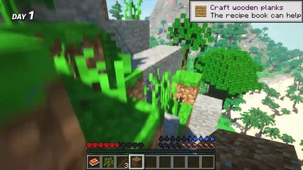 I Survived 100 Days on a Deserted Island in Hardcore Minecraft