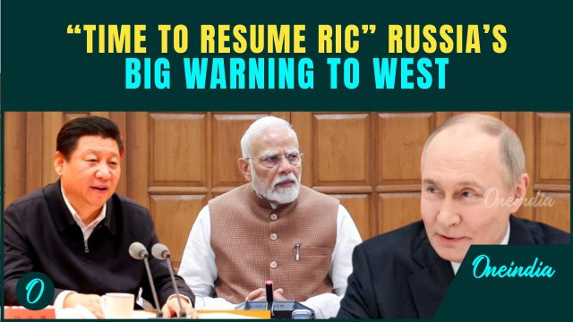 Russia Accuses Quad Nations Of ‘Forcing’ India Into Military Bloc, Urges Revival Of RIC Alliance