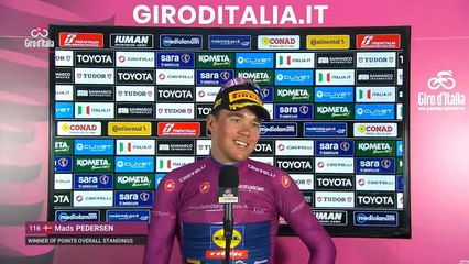 Cycling - Giro d'Italia 2025 - Mads Pedersen : "I've enjoyed this Giro d'Italia a lot"