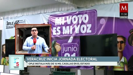 En Veracruz se dan dos elecciones a la par: elección judicial y elección municipal