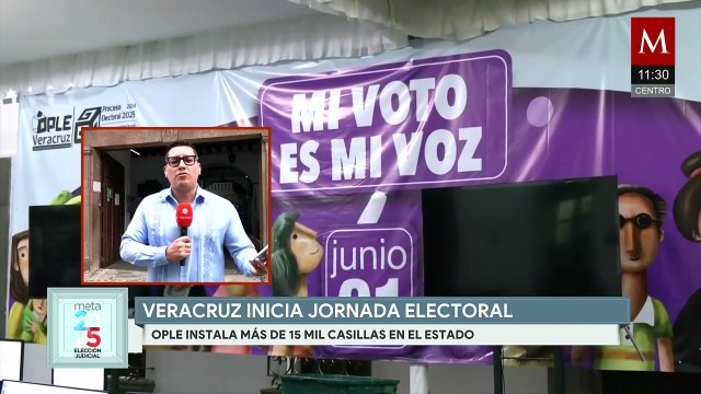 En Veracruz se dan dos elecciones a la par: elección judicial y elección municipal