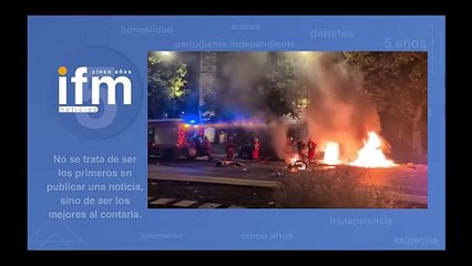 Disturbios en Paris por triunfo del PSG en la Champions