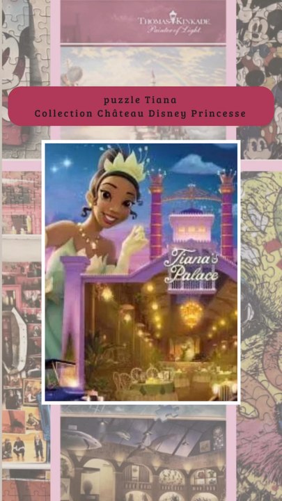 Un puzzle, un rêve, une princesse : Tiana en 1000 pièces
