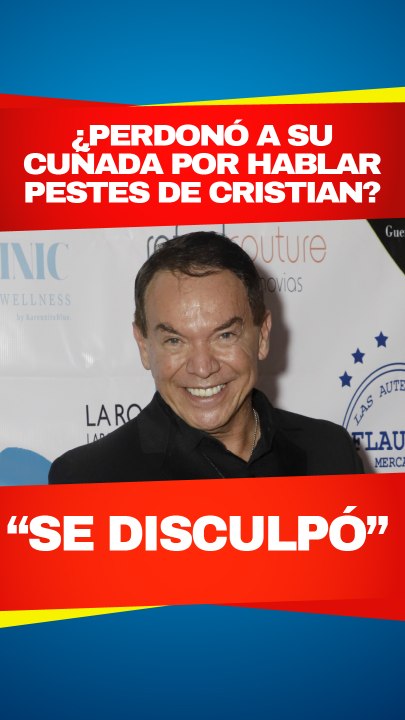 Marcos Valdés habla de la boda de Mariela con su hermano Cristina Castro