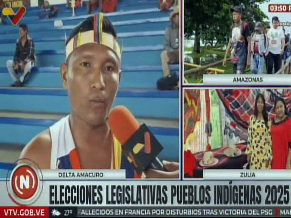 Comunidad Warao de Delta Amacuro continúa ejerciendo su derecho al voto en los comicios del 01-Jun