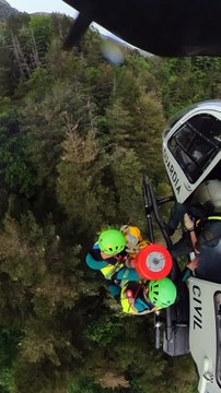 Muere un hombre cuando descendía por el barranco Trigoniero, en el Pirineo aragonés