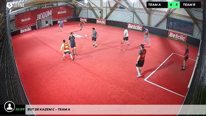 But de Kazem C - Team A