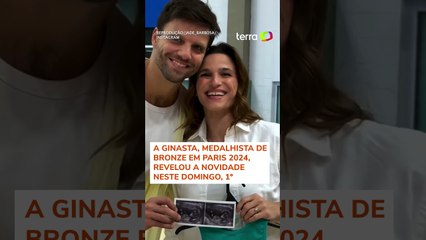 Jade Barbosa anuncia que está grávida: ‘Realização de mais um sonho’ #shorts
