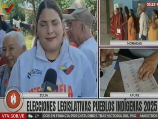 Zulia | Candidatas de los pueblos originarios exaltan la rapidez del proceso electoral de este 01-Jun