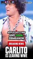 WWE is NOT RENEWING Carlito's Contract (Expires In 2 Weeks)