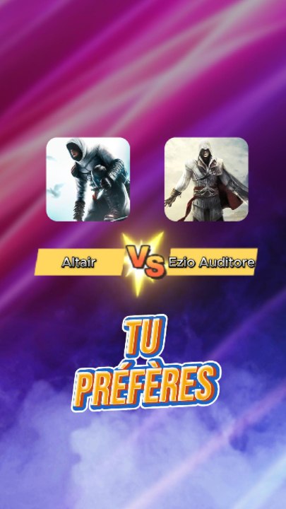 Tu préfères 👀 #6 #VideoGame #Assassins #Creed #Ubisoft