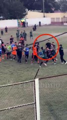 ​​​​​Escándalo en Anta: un jugador sacó un cuchillo y quiso apuñalar a un rival en pleno partido