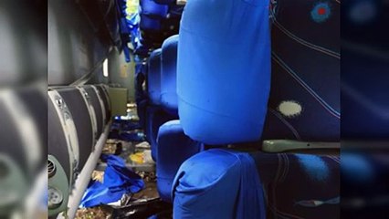 Pasajeros relatan cómo ocurrió accidente: "Solo sentimos en pum"