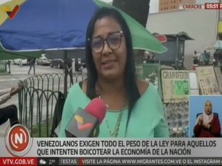 Venezolanos aplauden las políticas del Ejecutivo Nacional contra el dólar paralelo