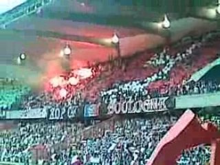 Tifo entrée PSG ASSE
