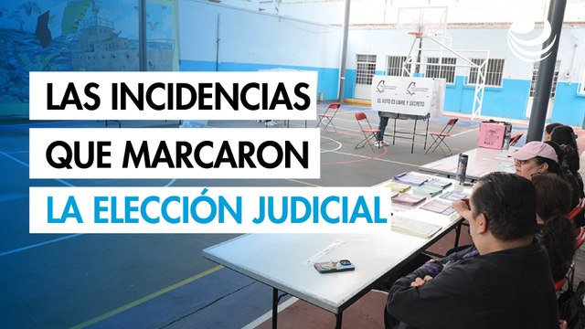 Incidencias elección judicial: Hurto de boletas, marchas en contra, acordeones y AMLO feliz