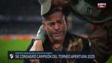 Conmovedor: la emoción del entrenador Sergio Gómez por el título de Platense