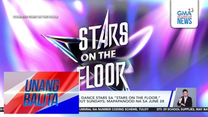 Celebrity at digital dance stars sa "Stars on the Floor," ipinakilala sa All-Out Sundays; mapapanood na sa June 28 | Unang Balita