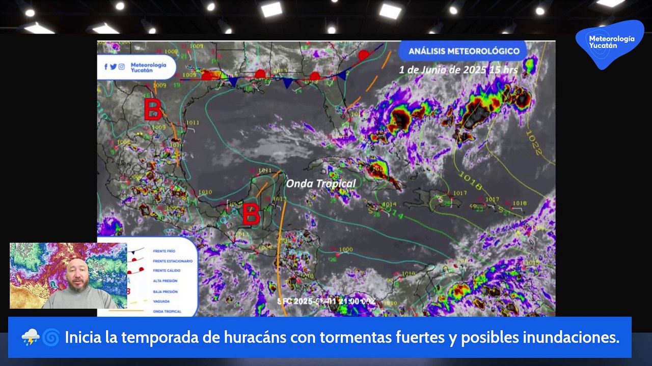 ⛈️🌀 Inicia la temporada de huracanes con tormentas fuertes y posibles inundaciones.