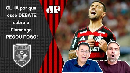 "QUÊ??? CALA A BOCA!!! EU ACHO SIM que o Flamengo vai..." OLHA por que DEBATE PEGOU FOGO!