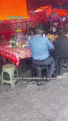 El plantón de la CNTE en el Zócalo de la CDMX