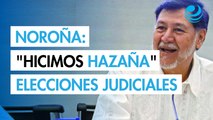 Una “hazaña’’, la elección judicial: Fernández Noroña