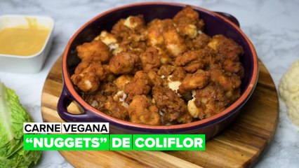 Carne vegana: 'nuggets' de coliflor