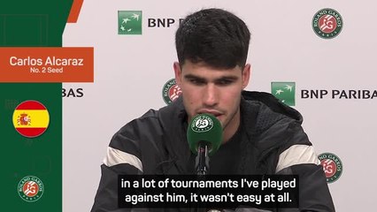 'Going to be a good quarter-final' - Alcaraz on French Open clash with Tommy Paul